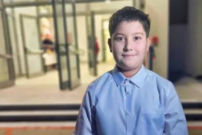 Učenik David Obrovac/Foto: Nikica Puhalo/MojPortal.hr