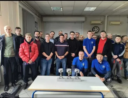 Automehatroničari iz Grubi&scaron;nog Polja/Foto: Privatni album