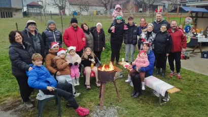 Složni stanovnici Ulice Miroslava Krleže u Pakracu/Foto: Mario Barać