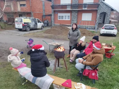 Uživalo se uz otvorenu vatru/Foto: Mario Barać