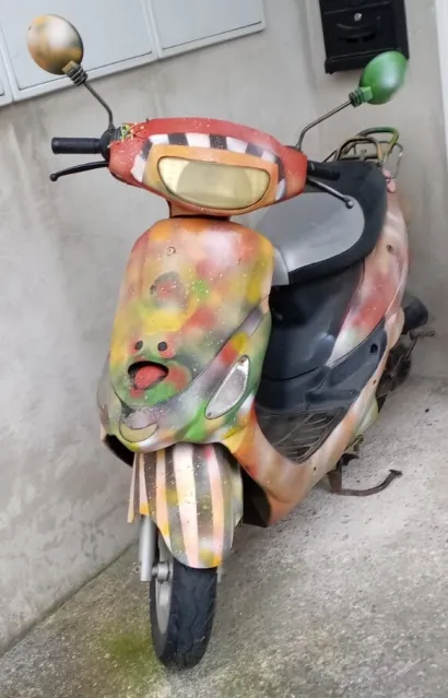 Legendarni motor koji Ljiljana i danas vozi/Foto: Privatni album