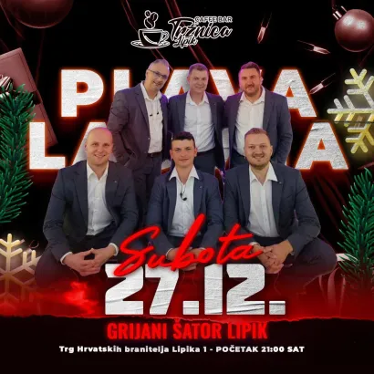 Plava laguna rasplesat će vas u subotu/Foto: Promo