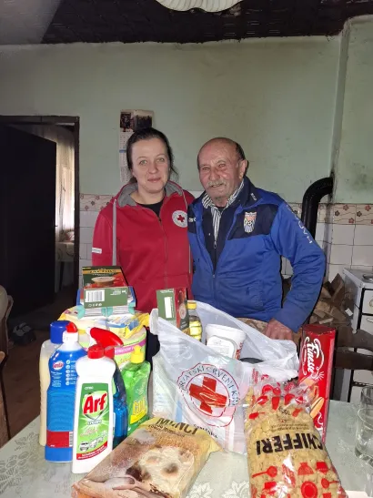 Foto: Crveni križ Gare&scaron;nica