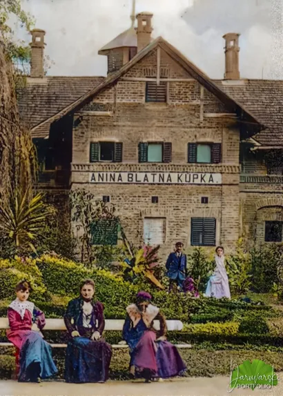 Gre&scaron;ke u nijansiranju starih razglednica zbog izbljieđenosti crne boje/Foto: Privatni album