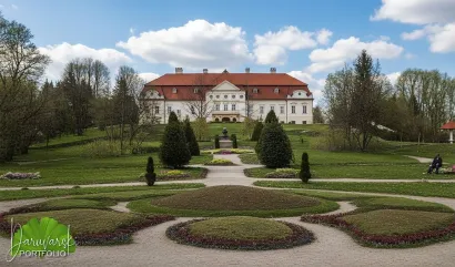 Park ispod dvorca 1908./Foto: Privatni album