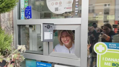 Prozorčić na kojem će pacijenti uskoro dolaziti do lijekova/Foto: Slavica Trgovac Martan