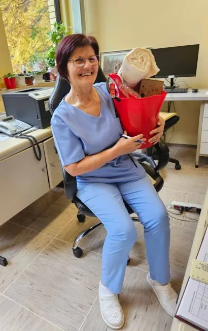 Cvijeće za odlazak u mirovinu/Foto: Privatni album