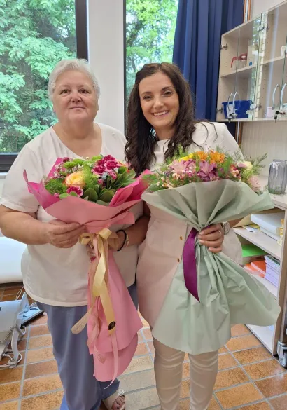 Sestra Vesna u mirovini je već nekoliko mjeseci/Foto: Privatni album