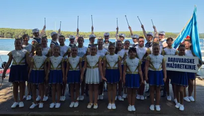 Ponos svoga grada i županije/Foto: Daruvarske mažoretkinje