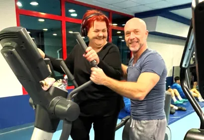 Vježbanje je Snježani vratilo zdravlje i osmijeh/Foto: Privatni album