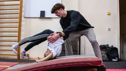 S djecom u klubu rade odlični treneri/ Foto: Gimnastički klub Bjelovar