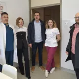 Novi logopedski odjel u sklopu pedijatrije posjetio je pakrački gradonačelnik Tomislav Novinc/Foto: Pakrački list