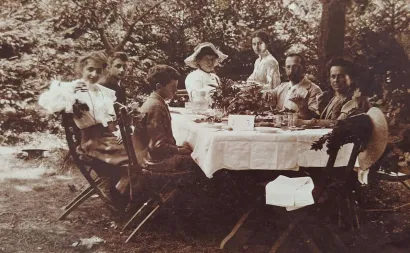 Obiteljska idila/Foto: Državni arhiv u Bjelovaru