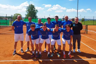 Ekipa TK Pakrac koja je lani igrala u 3. HTS ligi istok foto Pakrački list/Foto: Mario Barać