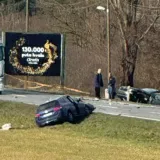 Prometna se dogodila kod rijeke Velike/Foto: Čitatelj