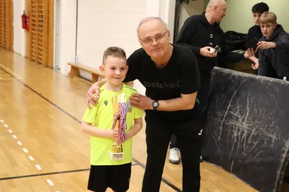 Pobjednički pehar u kategoriji U8 oti&scaron;ao je u ruke najmlađih Daruvarčana/Foto: Pakrački list