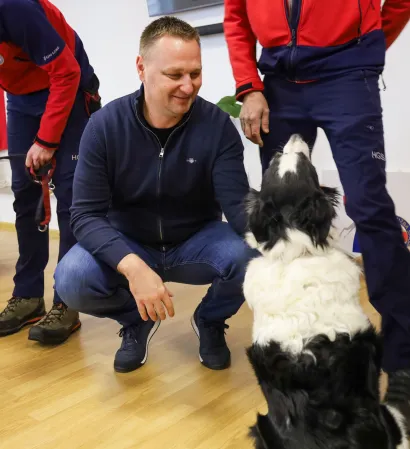 Zahvalu zaslužuju i četveronožni spasitelji/Foto: BBŽFoto: BBŽ