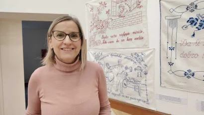 Ivanka Vrhovnik, voditeljica Kulturnog centra Veliko Trojstvo/Foto: Slavica Trgovac Martan