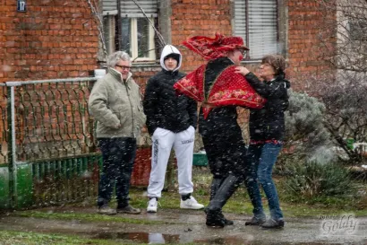 Ni snijeg i ki&scaron;a nisu pokvarili dobro raspoloženje/Foto by Goldy