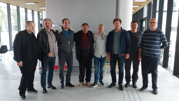 Ante Sikirić u Veteranskom centu/ Foto: Privatni album