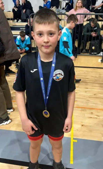 Jedna od medalja koje su stigle u Čazmu/Foto: Hrvački klub Čazma