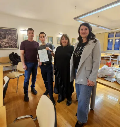 Augustin se odlično sna&scaron;ao među kolegicama/Foto: POU Daruvar