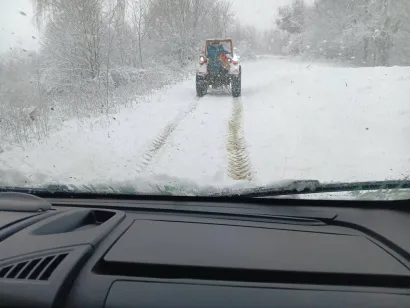 Traktor ih je spasio/Foto: Moto klub Daruvar