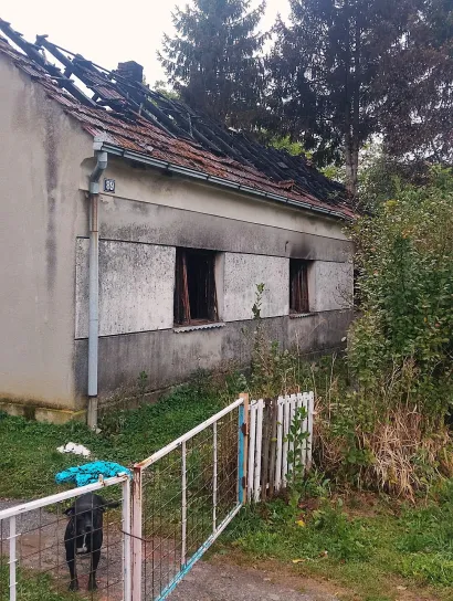 U kući se vi&scaron;e ne može živjeti/Foto: Želimir Vavra