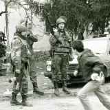 Arhivske fotografije prvih ratnih dana u Pakracu 1991. godine/Foto: Arhiv Grada Pakraca