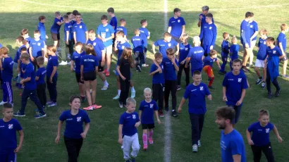 Na nogometnom terenu uvijek vlada gužva/Foto: NK Čazma