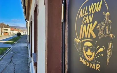 Tatto salon se nalazi u Preradivićevoj ulici u Daruvaru/Foto: Nikica Puhalo/MojPortal.hr