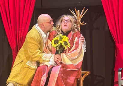 Gosti iz Travnika nasmijali su publiku do suza/Foto: Hrvatska čitaonica Hercegovac