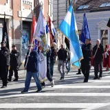 Mimohod pobjednika u Pakracu/ Foto: Pakrački list