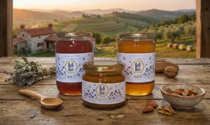 Čisti domaći med s daruvarskog OPG-a KollBee