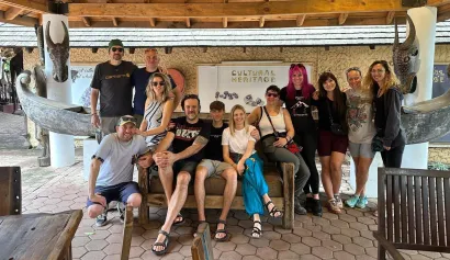 Ekipa koja je zapela u Africi/Foto: Privatni album