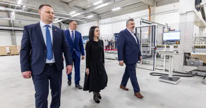 Župan Marko Maru&scaron;ić, načelnik Severina Antonio Babec, ministrica Marija Vučković i vlasnik Prime Renato Radić/Foto: Prima