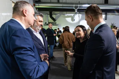 Hrvoje Čuvalo (HBOR), ministrica Marija Vučković, i župan Marko Maru&scaron;ić/Foto: Prima