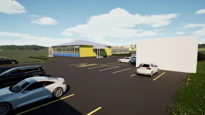 Uredit će se i moderno parkirali&scaron;te/Foto: BBŽ