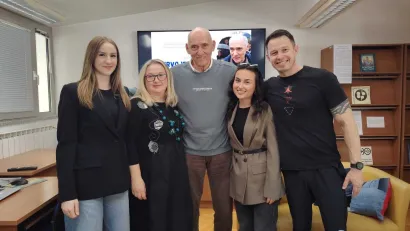 S domaćinima iz EBB-a/Foto: Slavica Trgovac Martan