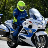 Rijeka, 031025.Prometna policija na motorima.Na fotografiji: motocikli prometne policije.Foto: Damir Skomrlj/CROPIX