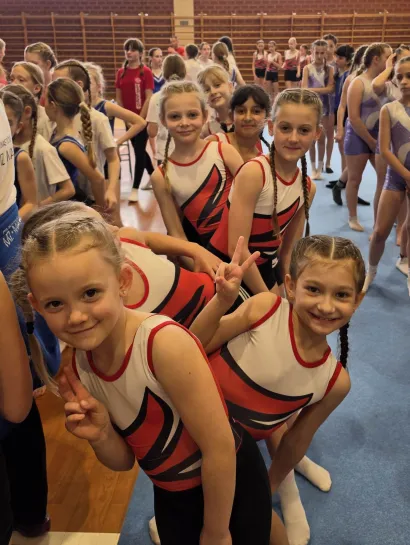 Na natjecanju je vladalo odlično raspoloženje/Foto: Gimnastički klub Bjelovar