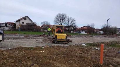 Pristupna cesta bit će gotova na vrijeme/Foto: Slavica Trgovac Martan