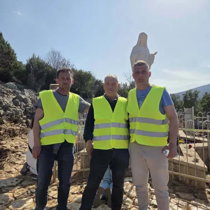 Pomolili su se i Gospi Međugorskoj/Foto: Privatni album