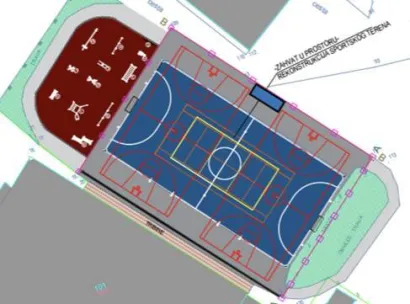 Na igrali&scaron;tu će se moći igrati vi&scaron;e sportova/Foto: Grad Grubi&scaron;no Polje