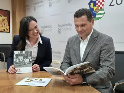 U Čazmi je postavljena izložba o maratonu/Foto: Zagrebačka županija