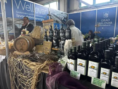 Bogatstvo domaćih proizvoda na Proljetnom sajmu/Foto: Grad Bjelovar