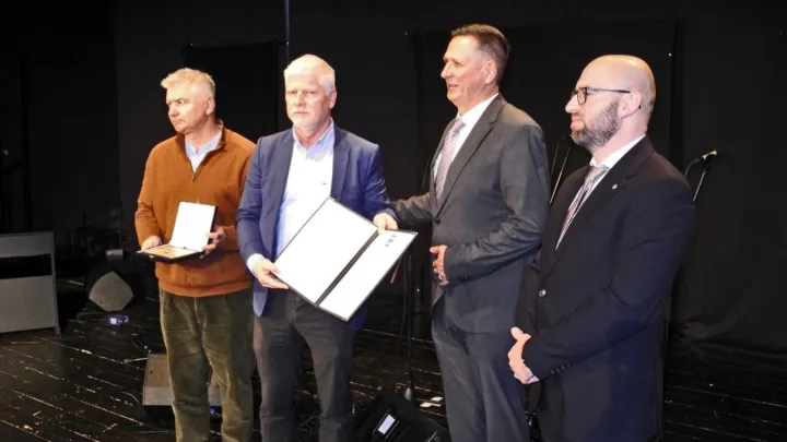 Priznanje su primili pukovnikovi sinovi/Foto: Teodor Goričanec