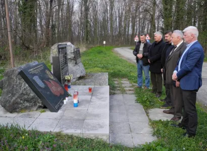 Gosti sa sjevera su se poklonili stradalim braniteljima /Foto: Teodor Goričanec