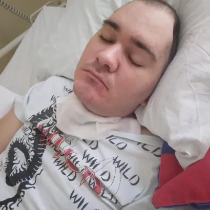 Patrik je prikovan za krevet/Foto: Privatni album