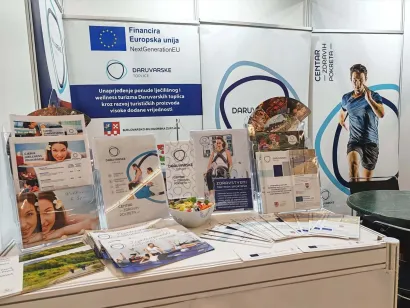 Promotivne bro&scaron;ure izrađene su na recikliranom papiru, kao i verzije na Brailleovom pismu/Foto: Daruvarske toplice